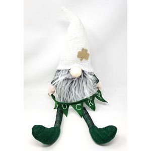 Leprechaun Irish St. Patrick's Day Plush Lucky Gnome 14" Home Decor
